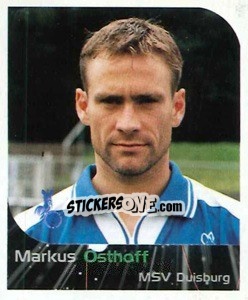 Sticker Markus Osthoff - German Football Bundesliga 1999-2000 - Panini