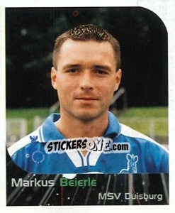 Sticker Markus Beierle - German Football Bundesliga 1999-2000 - Panini