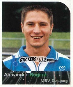 Cromo Alexander Bugera - German Football Bundesliga 1999-2000 - Panini