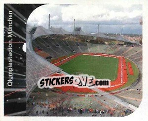 Sticker Olympiastadion - Stadion - German Football Bundesliga 1999-2000 - Panini