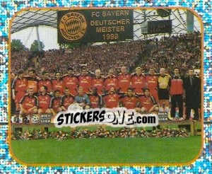 Sticker Meisterfoto 1999 - German Football Bundesliga 1999-2000 n. 1 - Panini