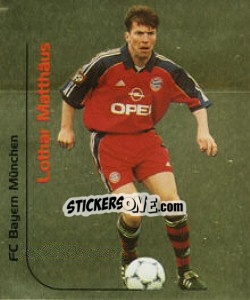 Sticker Lothar Matthäus - German Football Bundesliga 1999-2000 - Panini