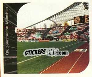Sticker Olympiastadion - Stadion - German Football Bundesliga 1999-2000 - Panini