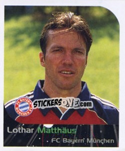 Sticker Lothar Matthäus - German Football Bundesliga 1999-2000 n. 17 - Panini