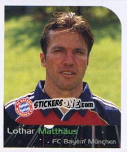 Sticker Lothar Matthäus - German Football Bundesliga 1999-2000 - Panini