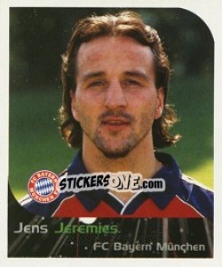 Cromo Jens Jeremies - German Football Bundesliga 1999-2000 - Panini