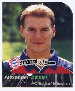 Sticker Alexander Zickler - German Football Bundesliga 1999-2000 - Panini