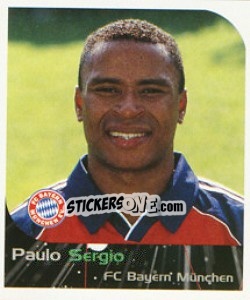 Sticker Paulo Sergio - German Football Bundesliga 1999-2000 - Panini