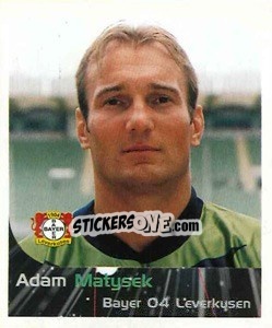 Sticker Adam Matysek - German Football Bundesliga 1999-2000 - Panini