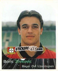 Sticker Boris Zivkovic - German Football Bundesliga 1999-2000 - Panini