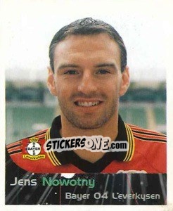 Cromo Jens Nowotny - German Football Bundesliga 1999-2000 - Panini
