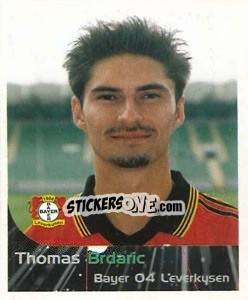 Cromo Thomas Brdaric - German Football Bundesliga 1999-2000 - Panini