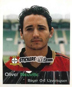 Sticker Oliver Neuville - German Football Bundesliga 1999-2000 - Panini