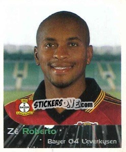 Sticker Zé Roberto - German Football Bundesliga 1999-2000 - Panini