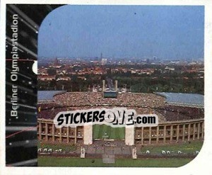 Sticker Olympiastadion - Stadion - German Football Bundesliga 1999-2000 n. 61 - Panini