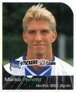 Figurina Marko Rehmer - German Football Bundesliga 1999-2000 - Panini