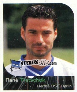 Cromo René Tretschok - German Football Bundesliga 1999-2000 - Panini