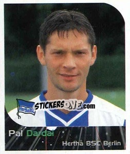 Cromo Pal Dardai - German Football Bundesliga 1999-2000 - Panini