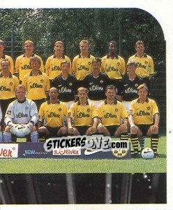 Cromo BVB 09 Borussia Dortmund - Mannschaft (Puzzle) - German Football Bundesliga 1999-2000 - Panini