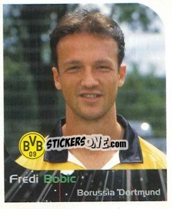 Cromo Fredi Bobic - German Football Bundesliga 1999-2000 - Panini