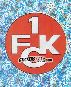 Sticker Wappen - 1. FC Kaiserslautern - German Football Bundesliga 1999-2000 - Panini
