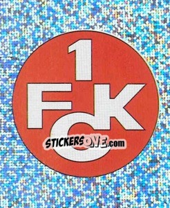 Sticker Wappen - 1. FC Kaiserslautern - German Football Bundesliga 1999-2000 n. 112 - Panini