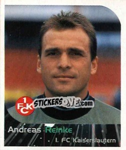 Cromo Andreas Reinke - German Football Bundesliga 1999-2000 - Panini