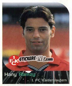 Cromo Hany Ramzy - German Football Bundesliga 1999-2000 - Panini