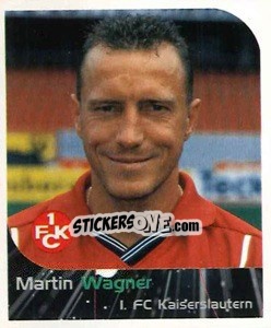Cromo Martin Wagner - German Football Bundesliga 1999-2000 - Panini