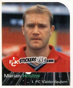 Sticker Marian Hristov - German Football Bundesliga 1999-2000 - Panini
