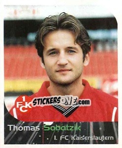 Figurina Thomas Sobotzik - German Football Bundesliga 1999-2000 - Panini