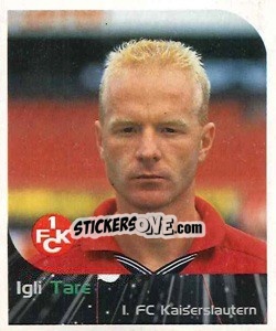 Sticker Igli Tare - German Football Bundesliga 1999-2000 - Panini