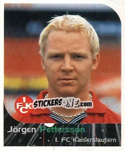 Sticker Jörgen Pettersson - German Football Bundesliga 1999-2000 - Panini