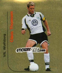 Sticker Claus Thomsen - German Football Bundesliga 1999-2000 - Panini