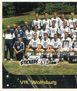 Figurina VfL Wolfsburg - Mannschaft (Puzzle) - German Football Bundesliga 1999-2000 - Panini