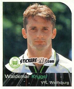 Cromo Waldemar Kryger - German Football Bundesliga 1999-2000 - Panini