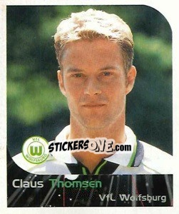 Sticker Claus Thomsen - German Football Bundesliga 1999-2000 - Panini