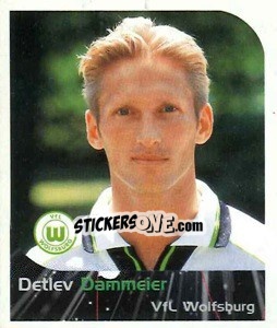 Cromo Detlev Dammeier - German Football Bundesliga 1999-2000 - Panini