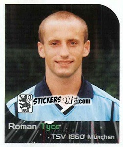 Sticker Roman Tyce - German Football Bundesliga 1999-2000 - Panini