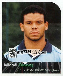 Sticker Michel Dinzey - German Football Bundesliga 1999-2000 - Panini