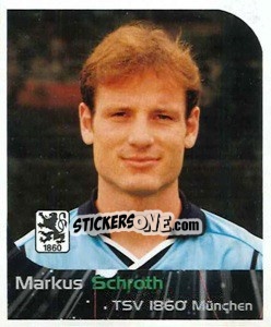 Figurina Markus Schroth - German Football Bundesliga 1999-2000 - Panini