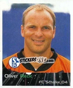 Sticker Oliver Reck - German Football Bundesliga 1999-2000 - Panini