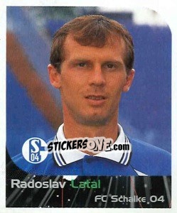 Cromo Radoslav Latal - German Football Bundesliga 1999-2000 - Panini