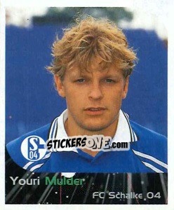 Cromo Youri Mulder - German Football Bundesliga 1999-2000 - Panini