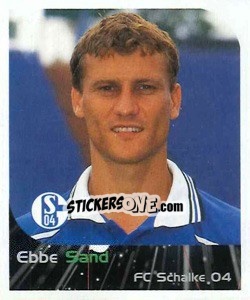 Sticker Ebbe Sand - German Football Bundesliga 1999-2000 - Panini