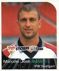 Sticker Marcelo Jose Bordon - German Football Bundesliga 1999-2000 - Panini