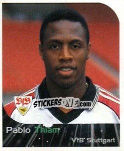 Cromo Pablo Thiam - German Football Bundesliga 1999-2000 - Panini