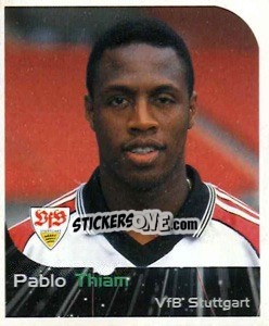 Sticker Pablo Thiam - German Football Bundesliga 1999-2000 n. 286 - Panini