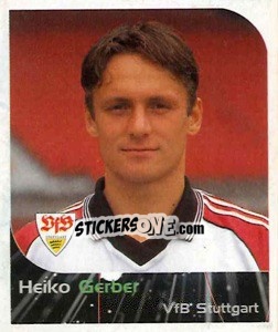 Cromo Heiko Gerber - German Football Bundesliga 1999-2000 - Panini