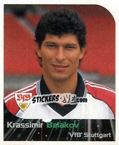 Sticker Krassimir Balakov - German Football Bundesliga 1999-2000 - Panini